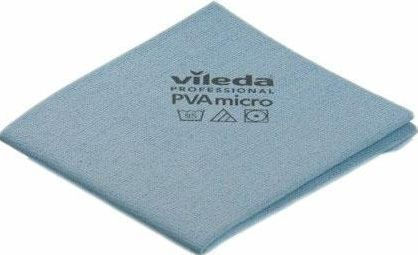 Vileda Pvamicro Cleaning Cloths with Microfibers for Windows Blue 40x40cm