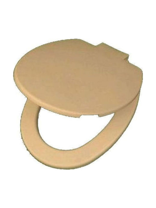 Viomes Toilettenbrille Kunststoff Beige