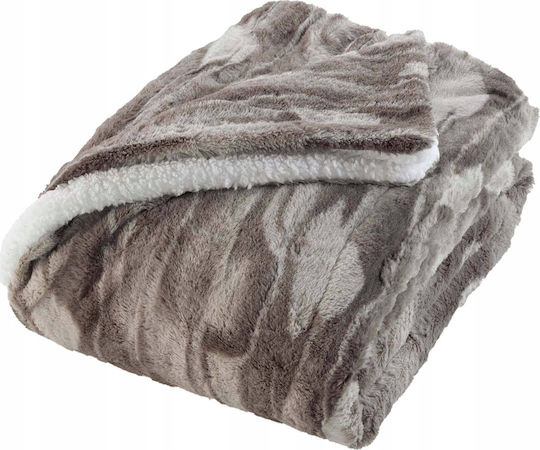 Douceur d'Intérieur Caribou Фотьойл Throw Космат 180x220см Mock