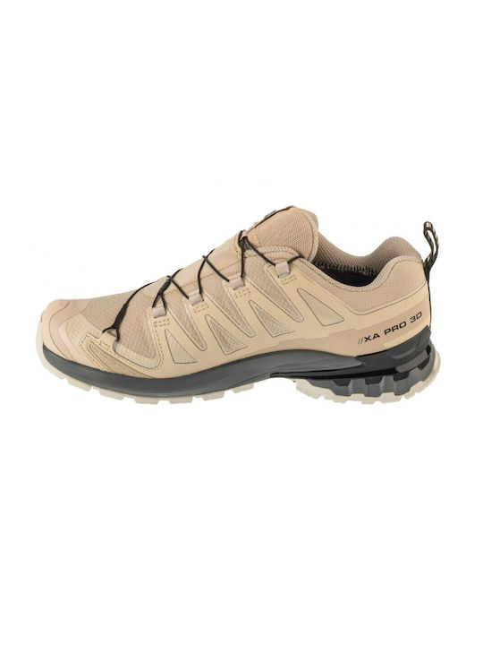 Xa Pro 3d V9 Ανδρικά Αθλητικά Παπούτσια Trail Running Γκρι Αδιάβροχα με Μεμβράνη Gore-Tex