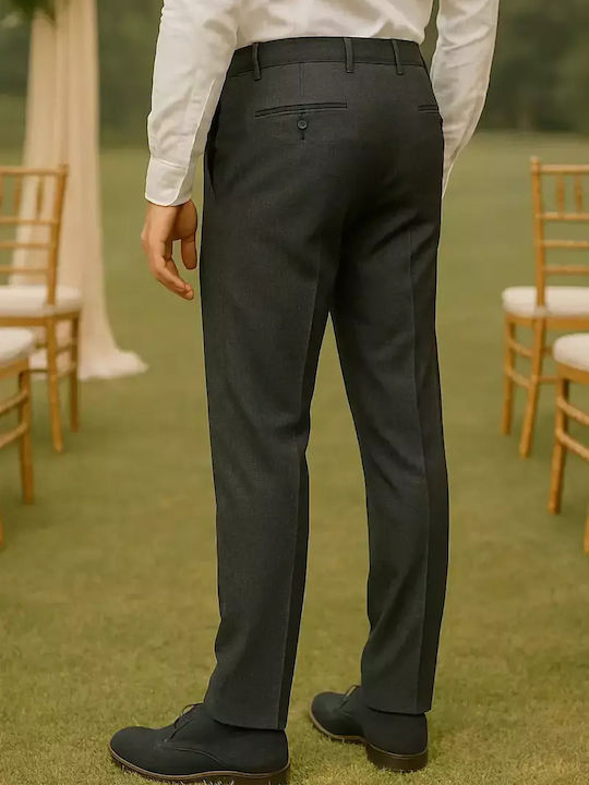Trousers Elastic Dark grey