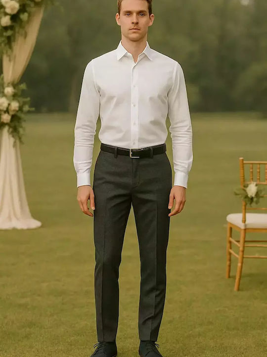 Trousers Elastic Dark grey