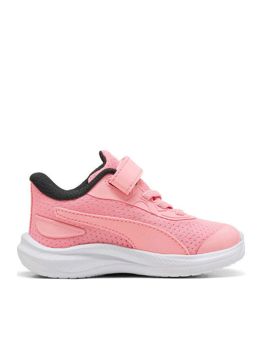 Skyrocket 2 Ac+inf Încălțăminte Sport Copii Alergare cu Închidere Hoop & Loop Roz