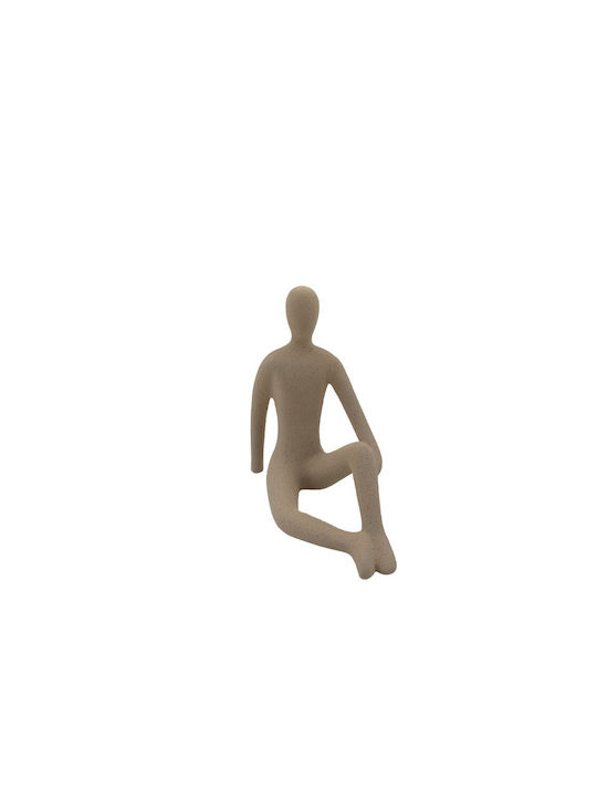 Marhome Decorative Figure made of Ceramic 11x8x33cm 1pcs