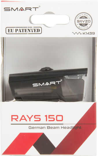 Smart 220841 Rechargeable Front Bicycle Light