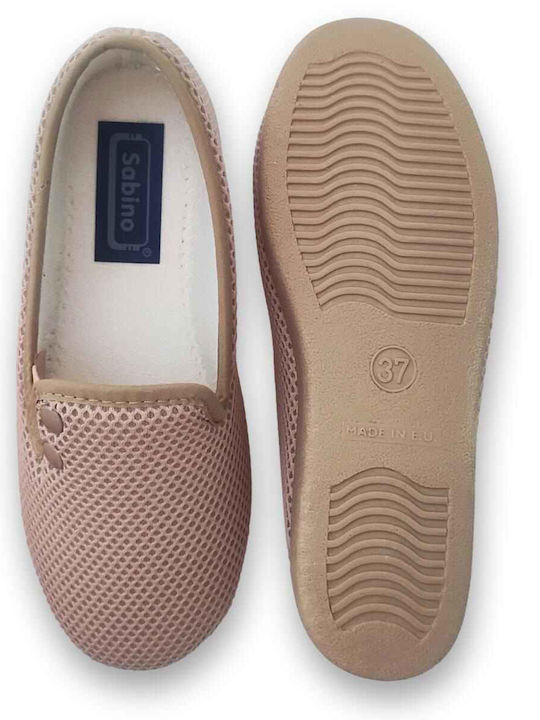Γυναικεία Slip-On Πάνινα Μπεζ