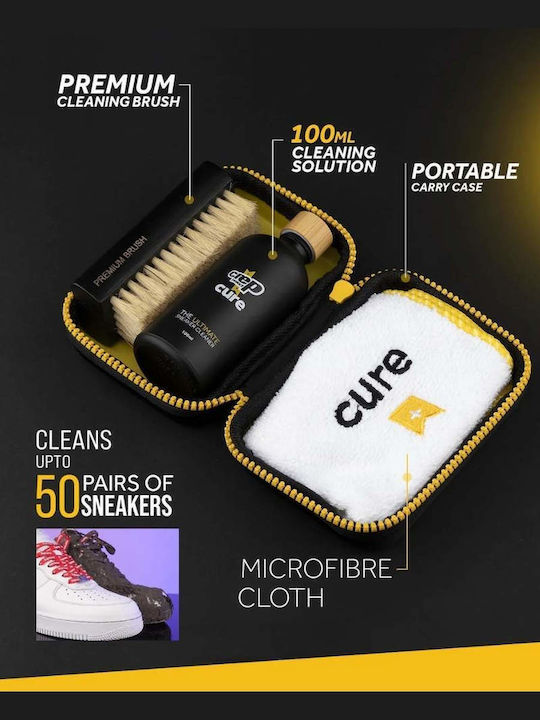 Crep S Îngrijire Încălțăminte Crep Cure Cleaning Kit Negru-1044158.0-negru