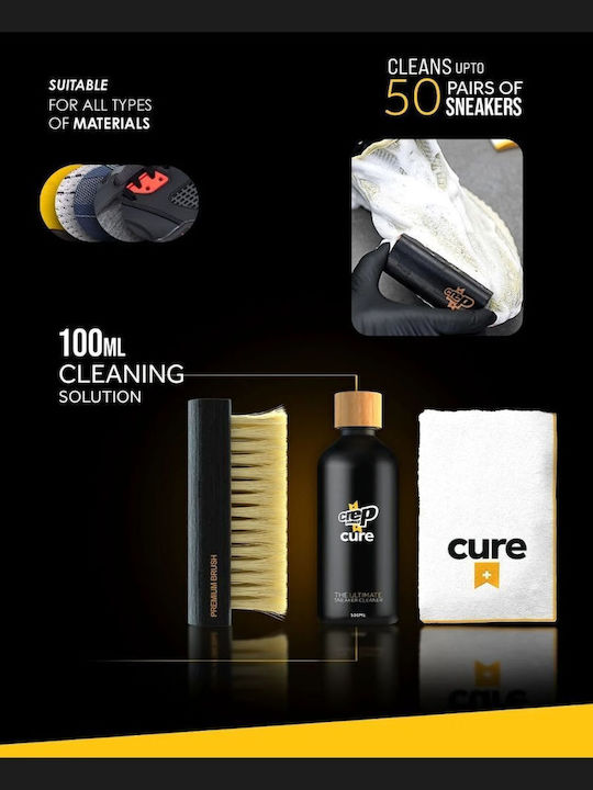 Crep S Îngrijire Încălțăminte Crep Cure Cleaning Kit Negru-1044158.0-negru