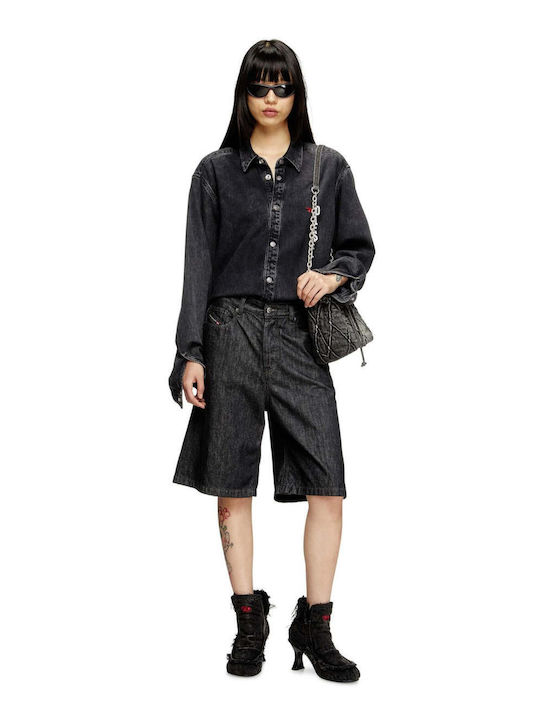 Women's Bermuda Shorts Jean Black