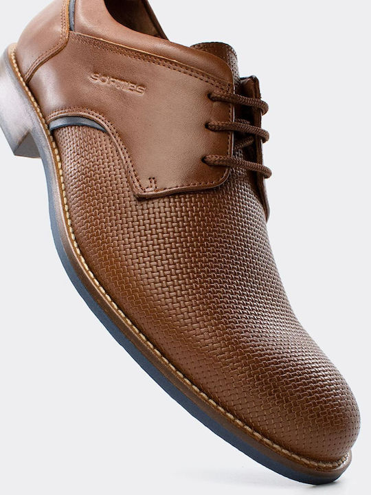 Leder Herrenschuhe Tabac Braun