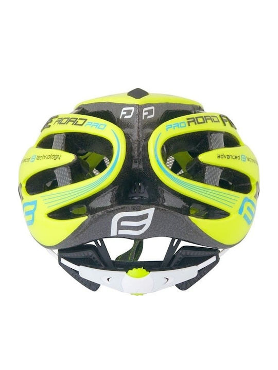 Force Road Pro Cască de Bicicletă Drumul Galben
