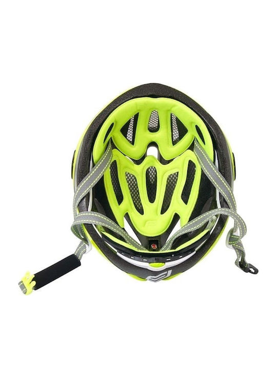 Force Road Pro Cască de Bicicletă Drumul Galben