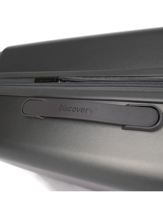 Discovery Medium Travel Suitcase Hard Charcoal with 4 Wheels