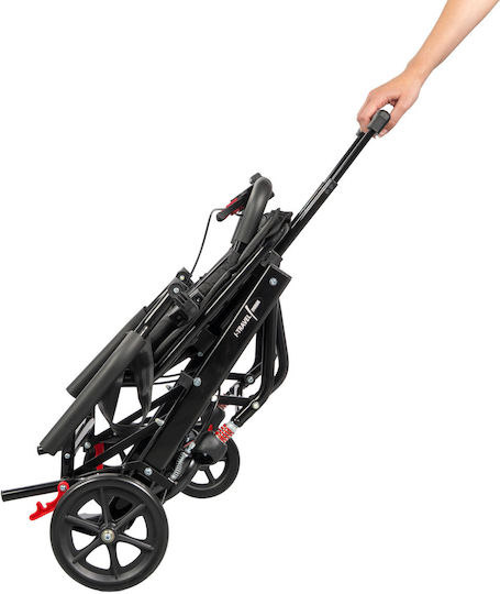 Mobiak Itravel Wheelchair Folding Simple Type 0805662 Black