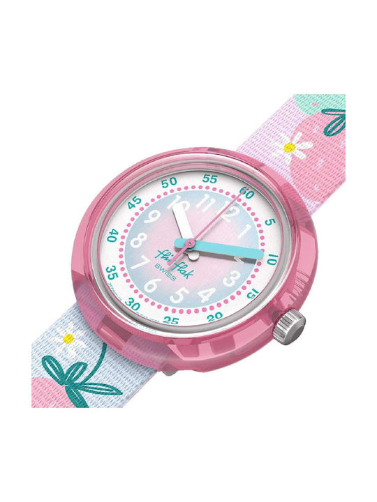 FlikFlak Kids Analog Watch with Rubber/Plastic Strap Purple