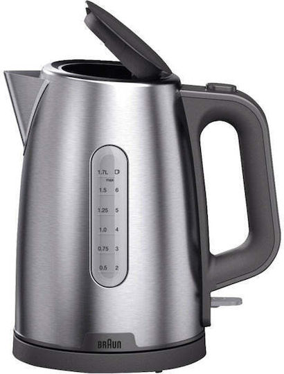 Braun Purshine Βραστήρας 1.7lt 2200W Καφέ