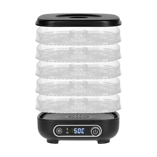 Lech Food Dehydrator With 5 Shelves And Adjustable Temperature 35-70°C