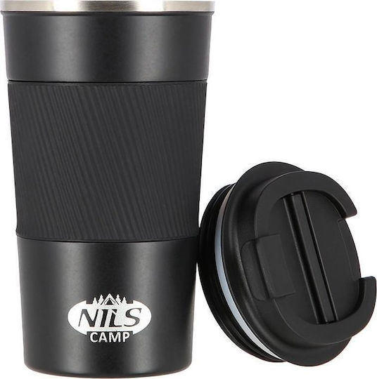 Nils Thermos Bottle 510ml Black