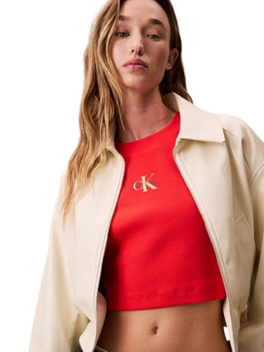 Damen T-Shirt Rot