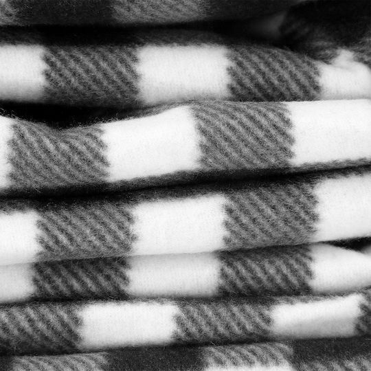 Nils Blanket 200x200cm in White color