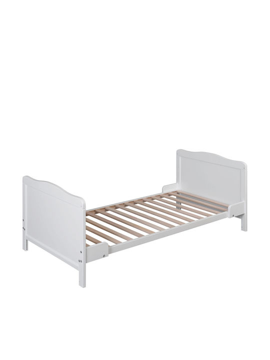 Weiße Babywiege
