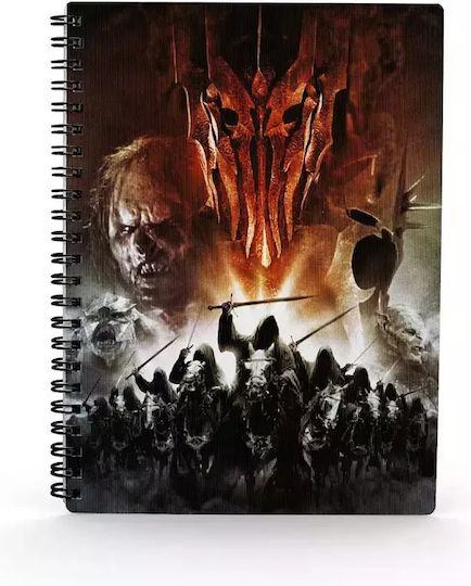 Sd Toys The Lord Of The Rings - Mordor Carnet Spiral A5 Multicolor
