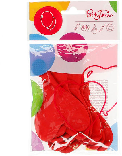 Set 6 Luftballons Herzen