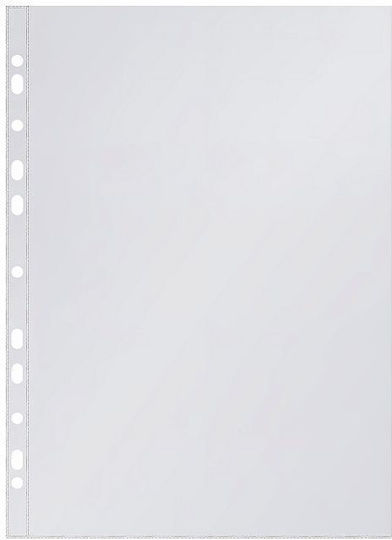 Biurfol Mappe mit Clip Konferenz für Papier A4 Transparent 25Stück