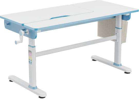 Genius Birou Pentru Copii Din Melamină Gri 120x60x54-76cm