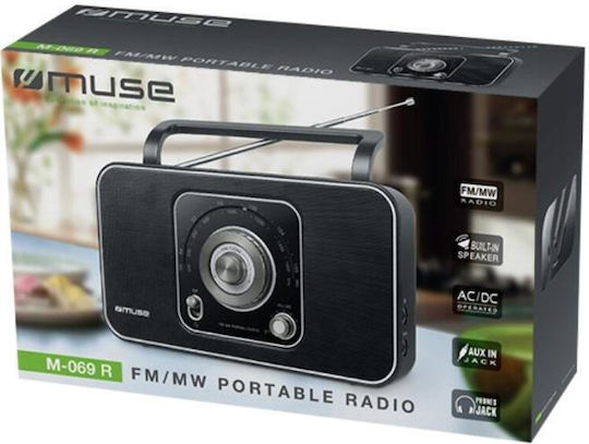 Muse M-069 Tragbares Radio Schwarz