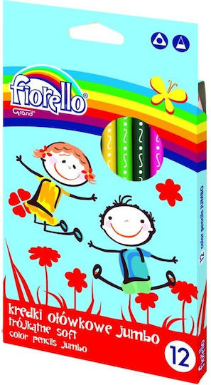 Fiorello Ξυλομπογιές Σετ 12 χρώματα