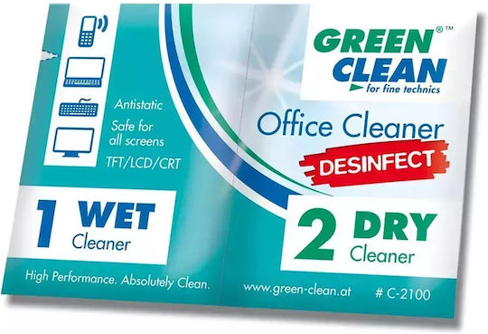 Green-Clean Büroreinigungsmittel Zubehör 100 Stück