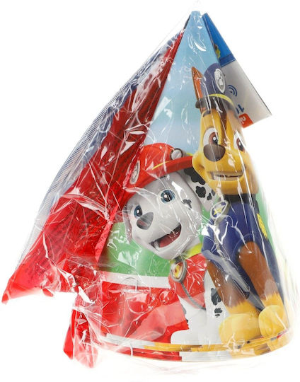 Procos Paw Patrol Party Hats Καπέλα Party Paw Patrol Lets Roll 6 τμχ 6pcs