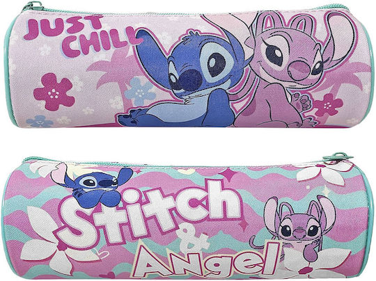 Disney Stitch Pencil Case Cylinder