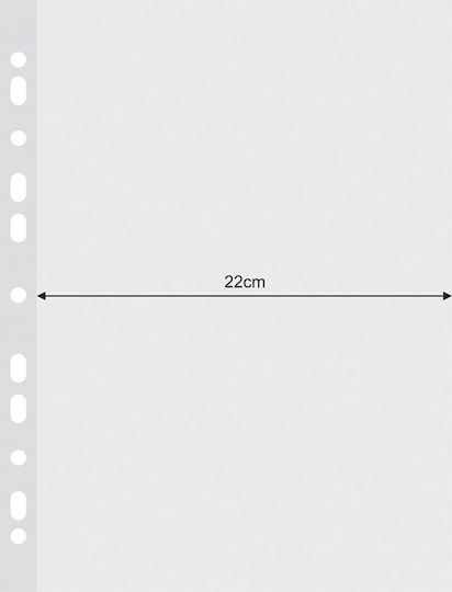 Donau Plastic Sleeves for Documents A4 with Holes 25pcs