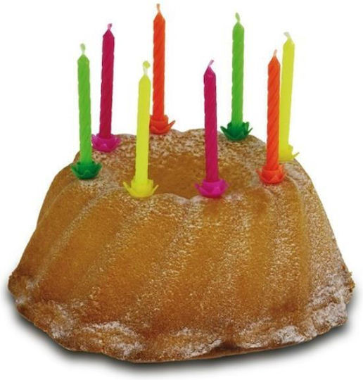Amscan Birthday Candle Number Multicolored 10pcs 551819