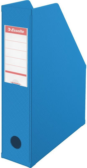 Esselte Magazine File Organizer Plastic Blue