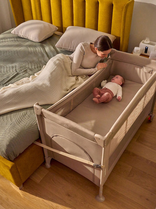 Lionelo Ellen Playpen 2 Levels with Mattress Green