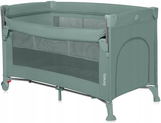 Lionelo Ellen Playpen 2 Levels With Green Mattress 60x120cm
