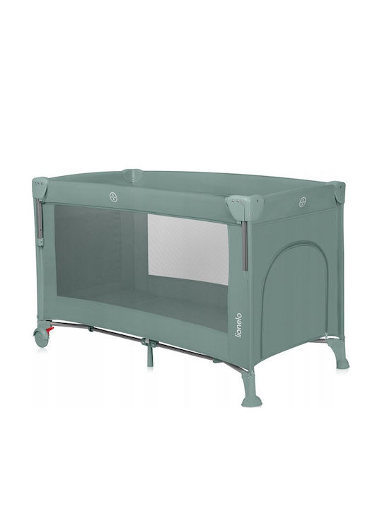 Lionelo Ellen Playpen 2 Levels with Mattress Green