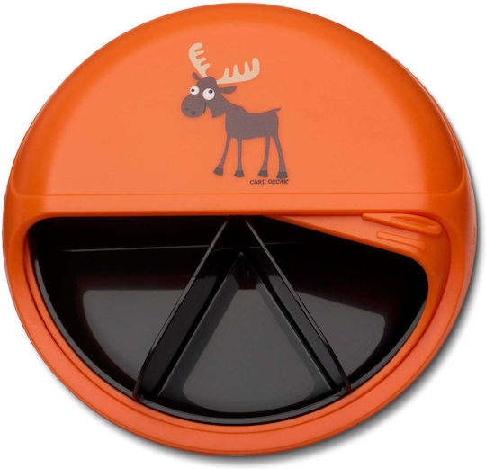 Carl Oscar Plastik Kinder Lebensmittelbehälter Orange