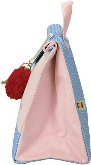 Gim Emily In Paris School Insulated Shoulder Lunch Bag Pink 20 x 17 x 21cm