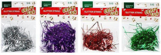 Craft with Fun Χριστουγεννιάτικη Светлинна гирлянда Сребрист 1бр