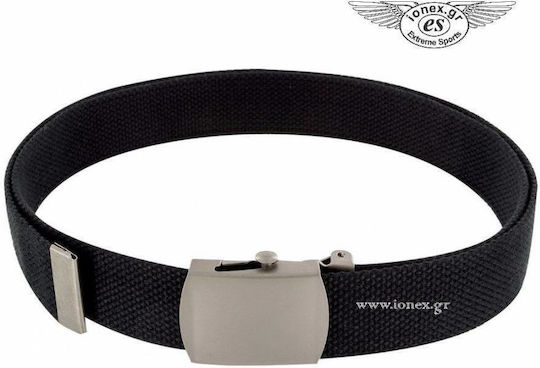 Survivors 00705 Military Strap Belt 40mm Black Μακριά