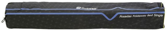 Posadas Folding Bed/Campaign Single Black