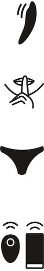 We-Vibe Moxie+ Mini Δονητής για Ζευγάρια με Απομακρυσμένο Έλεγχο 8.4cm Τιρκουάζ