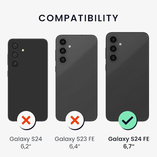 KWmobile Защитен екран 3бр (Galaxy S24 FE)