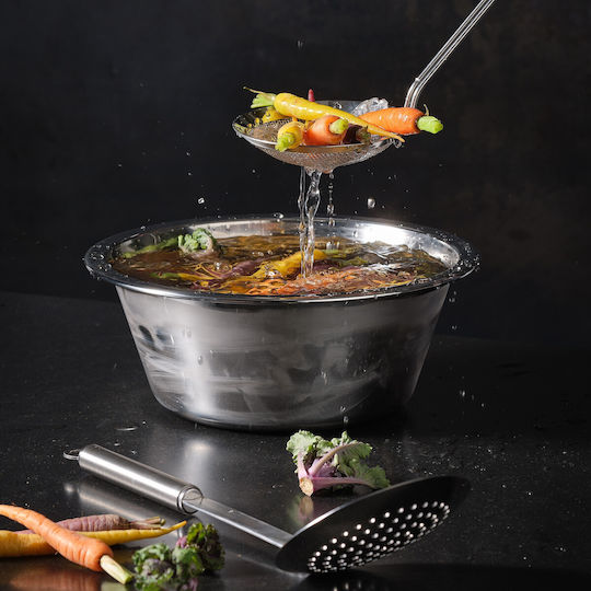 Rosle Shallow Slotted Spoon Stainless Steel