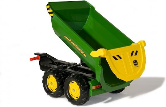 Kids Trailer John Deere Halfpipe Green