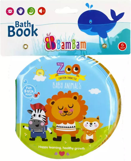Bam Bam Baby Animals Zoo Fun Bath Book Badebuch 432478